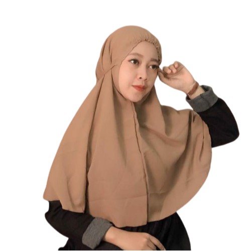 Jilbab bergo KERUT tali maryam renda melati ORI KARTIKA