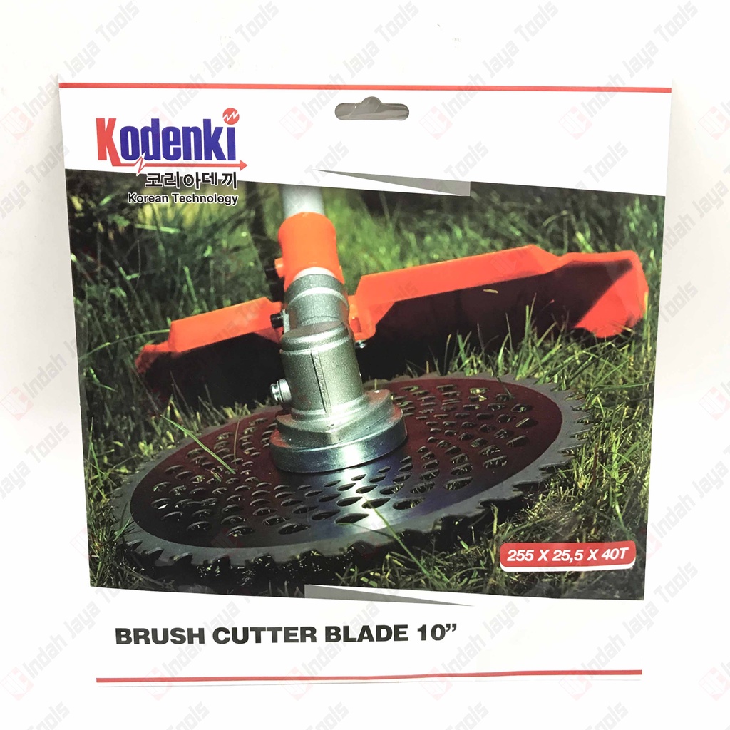 KODENKI BCB202 Pisau Potong Rumput Bulat 10&quot; x 40T Brush Cutter Blade