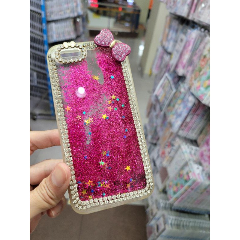 Softcase Water Glitter Star iPhone 6G 6S