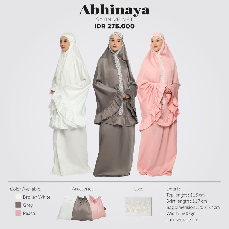 Mukena Tatuis Abhinaya