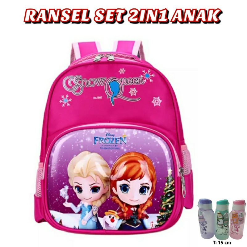 dem_sare / DS1129 Tas Ransel Anak Sekolah PAUD TK SD tas ransel sekolah anak perempuan karakter  Karakter Bag Backpack Mini Motif Cartoon Cute