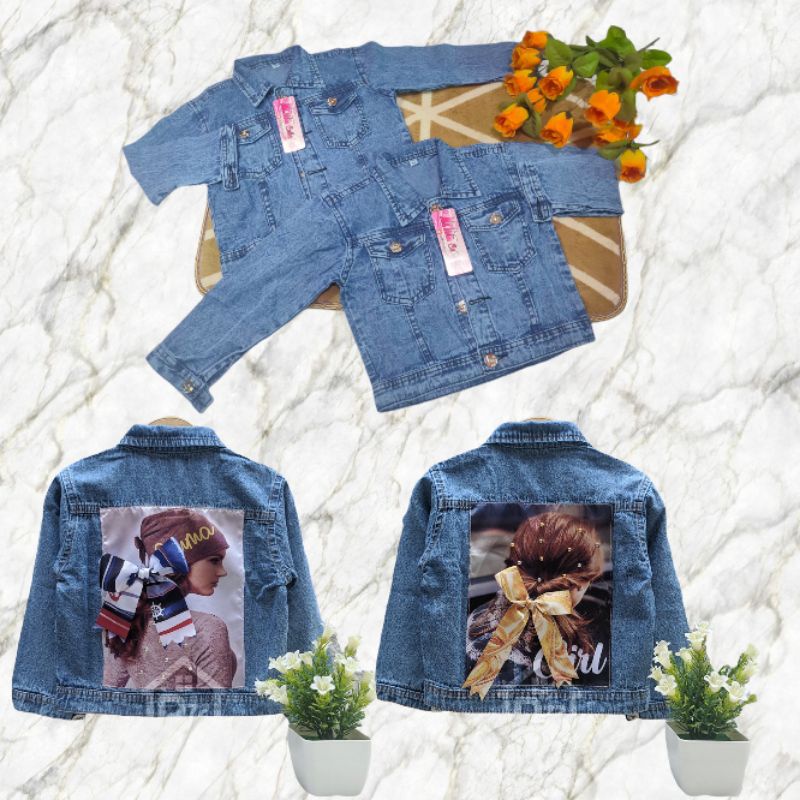 JAKET JEANS ANAK PEREMPUAN DAN LAKI&quot; 1-12TH