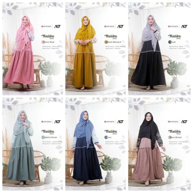 Gamis Malika Dress by Yasmeera