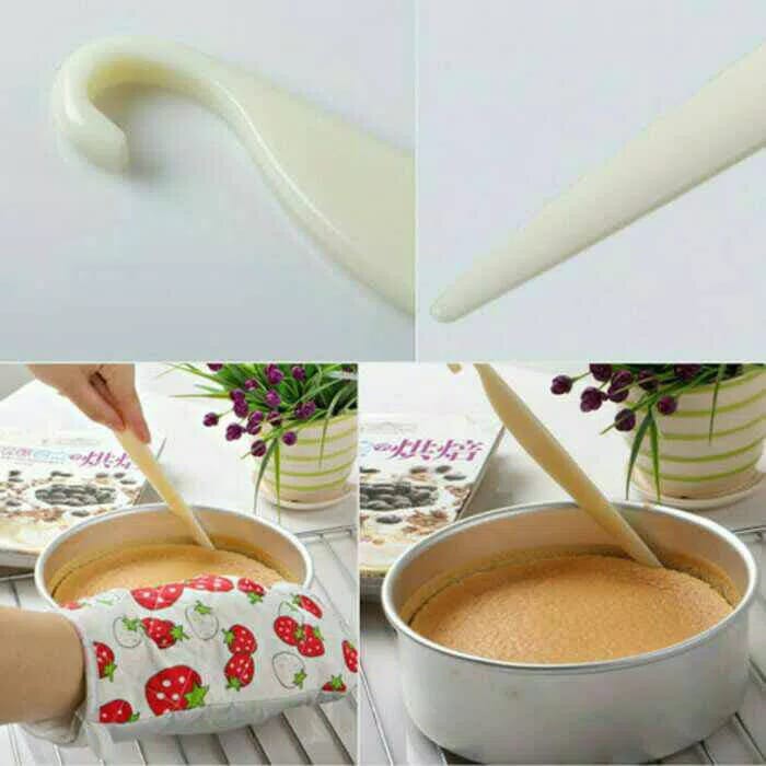 Chiffon Knife / Pisau Plastik Untuk Kue Chiffon