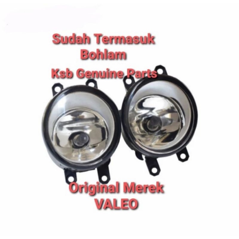 Lampu Foglamp Fog lamp Avanza Xenia Yaris Innova Altis Camry Xenia VALEO 1pcs Kanan Atau Kiri