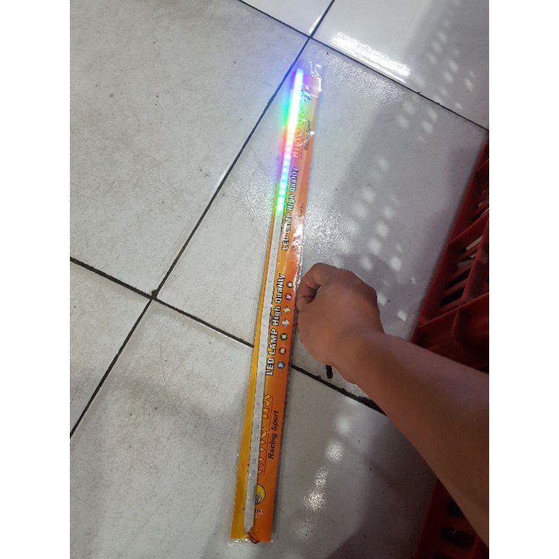 Lampu Led strip Fleksibel Karet 45cm Nyala Meteor