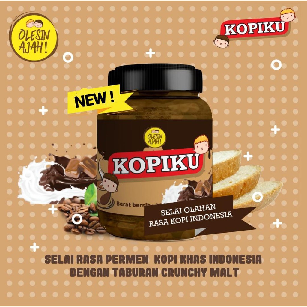 

Selai Kopiku 200Gr - OlesinAjah - Homemade