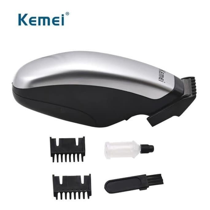 Kemei KM-666 Portable Mini Electric Hair Clipper Trimmer Pencukur Rambut