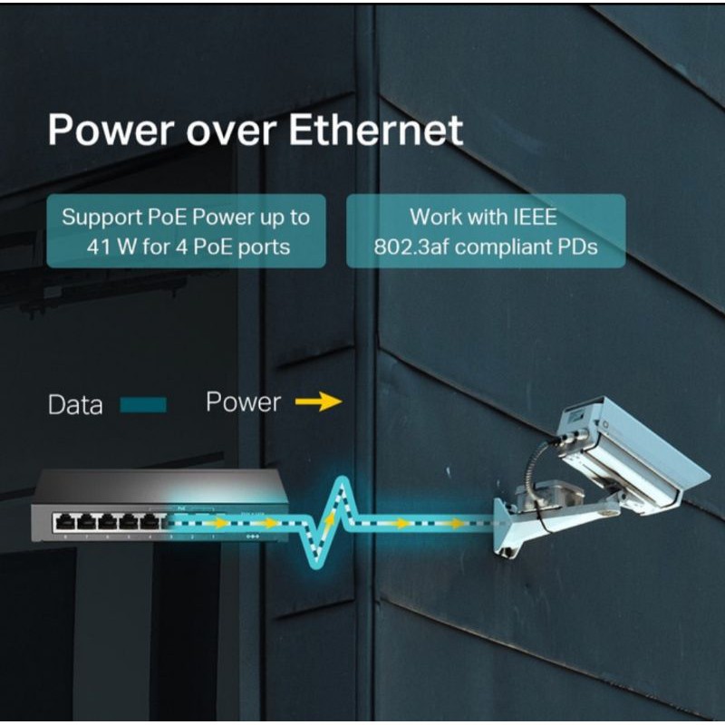 TL-SF1008LP 8-Port 10/100Mbps Desktop Switch with 4-Port PoE