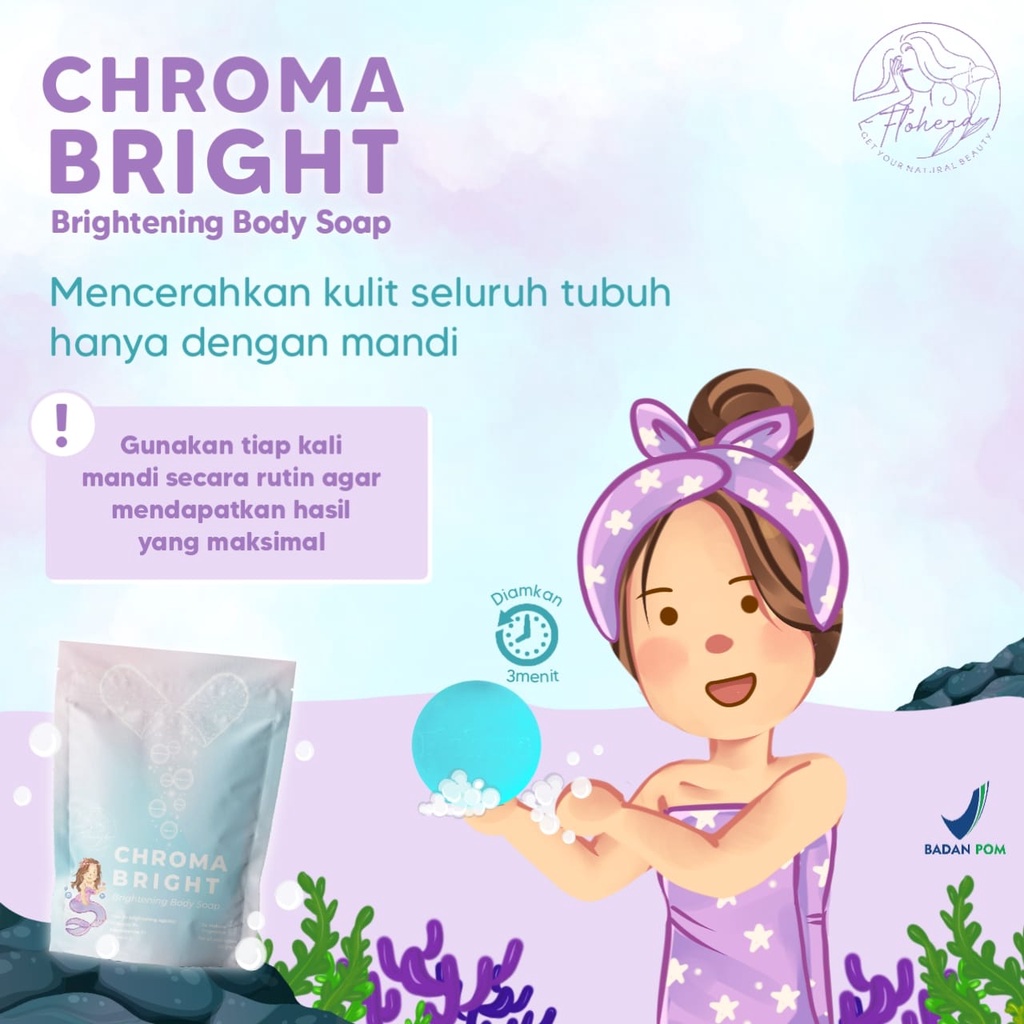 FLOHERA CHROMA BRIGHT  Brightening Body Soap