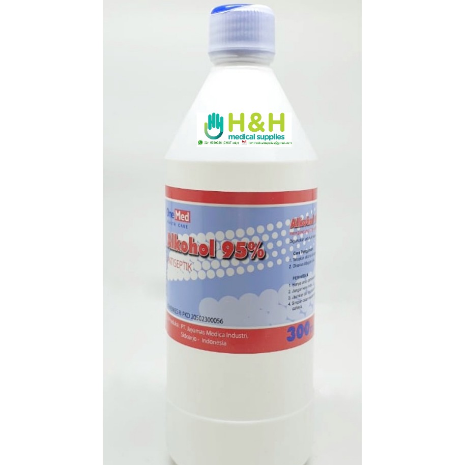 Alkohol 95% 300 cc / Alkohol 95% 300 ml