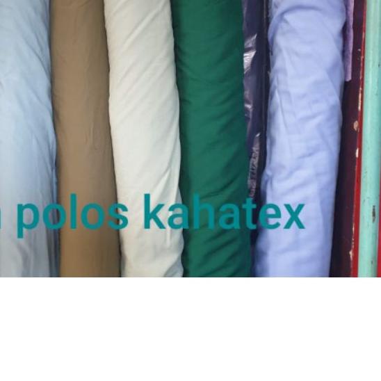 ☜ BAHAN Katun rayon KAHATEX polos/katun rayon premium (atasan,kulot,one sat,gamis,piyama) ➦