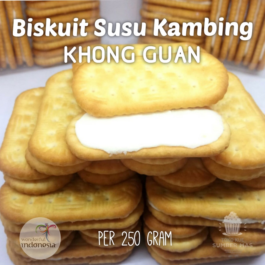 

BISKUIT SUSU KAMBING KHONGGUAN BISKUIT JADUL 500 GR
