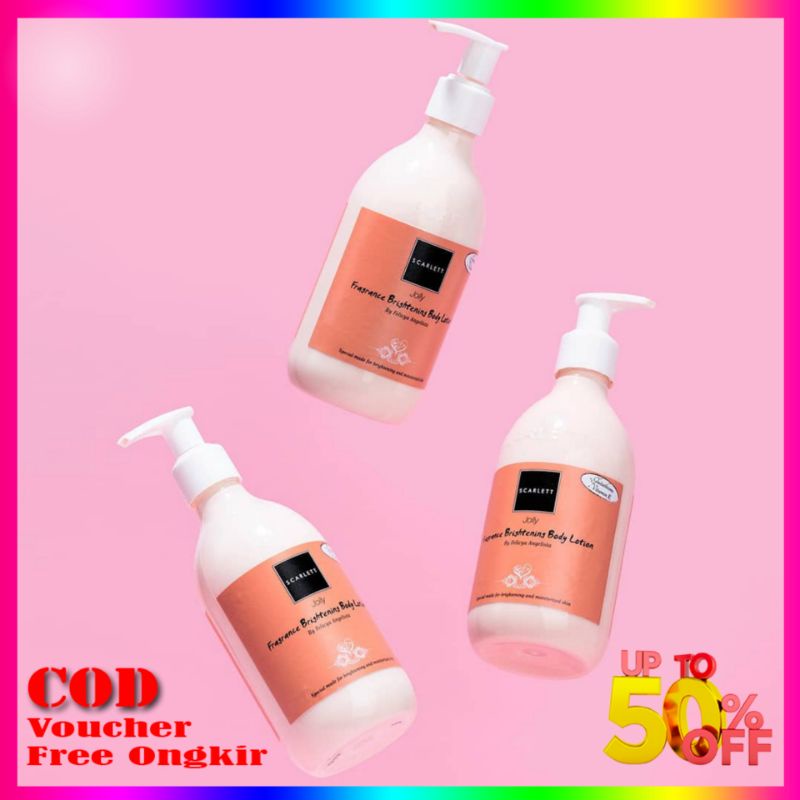 NEW SCARLETT WHITENING body lotion / Skarlett /Secarlett Jolly