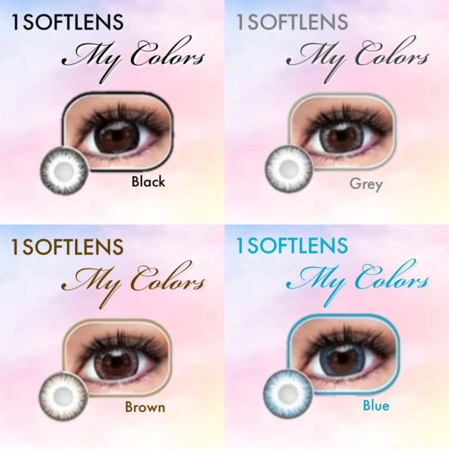 1SOFTLENS MY COLORS BIG EYES