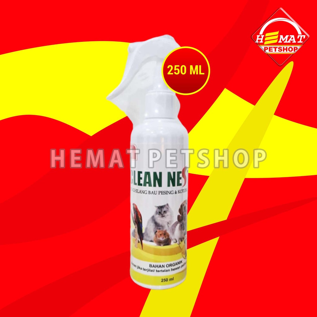 Pengilang Bau Organik Aman Clean Nest Spray 250ml