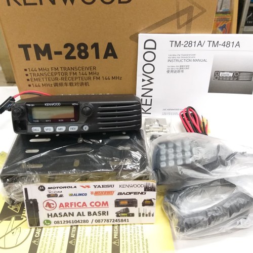 RADIO RIG KENWOOD TM 281A ORIGINAL MURAH