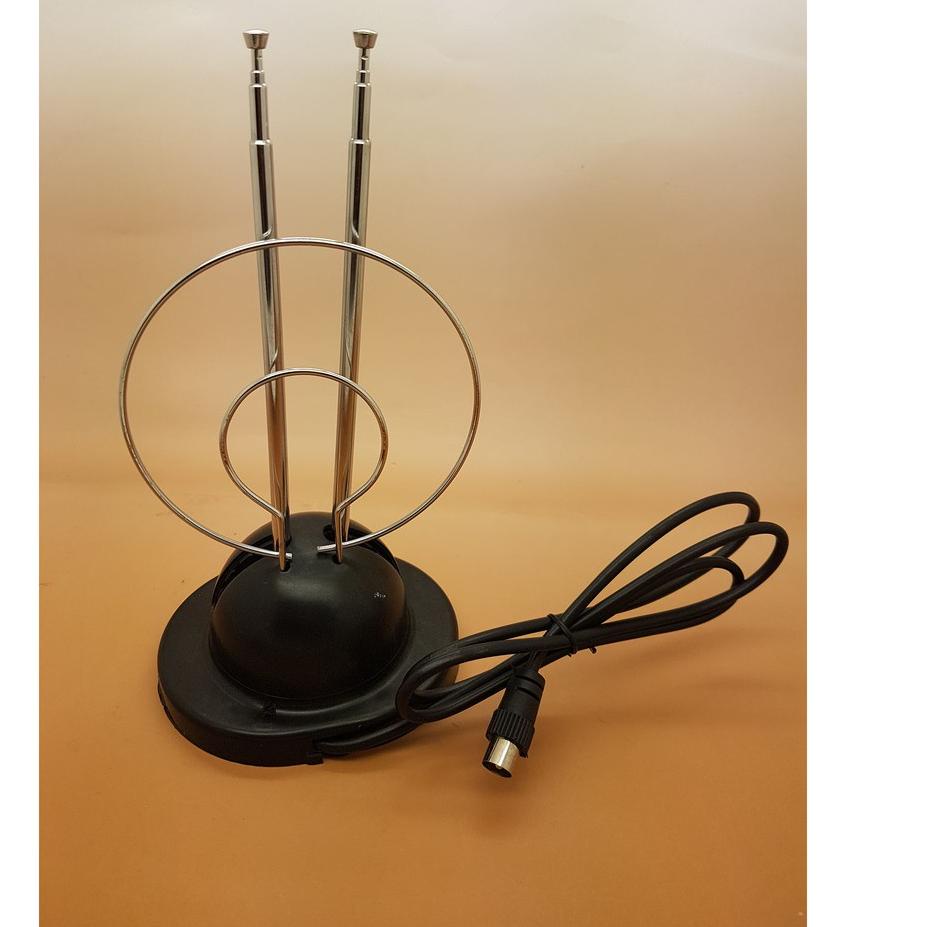 ⅍ Antena TV Indoor VHF & UHF Antena TV Dalam Antena TV Tabung Antena TV Tarik Antena TV Kecil ✦