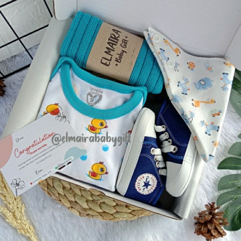 HAMPERS BABY GIFT BOX CANTIK BAYI NEWBORN JUMPER