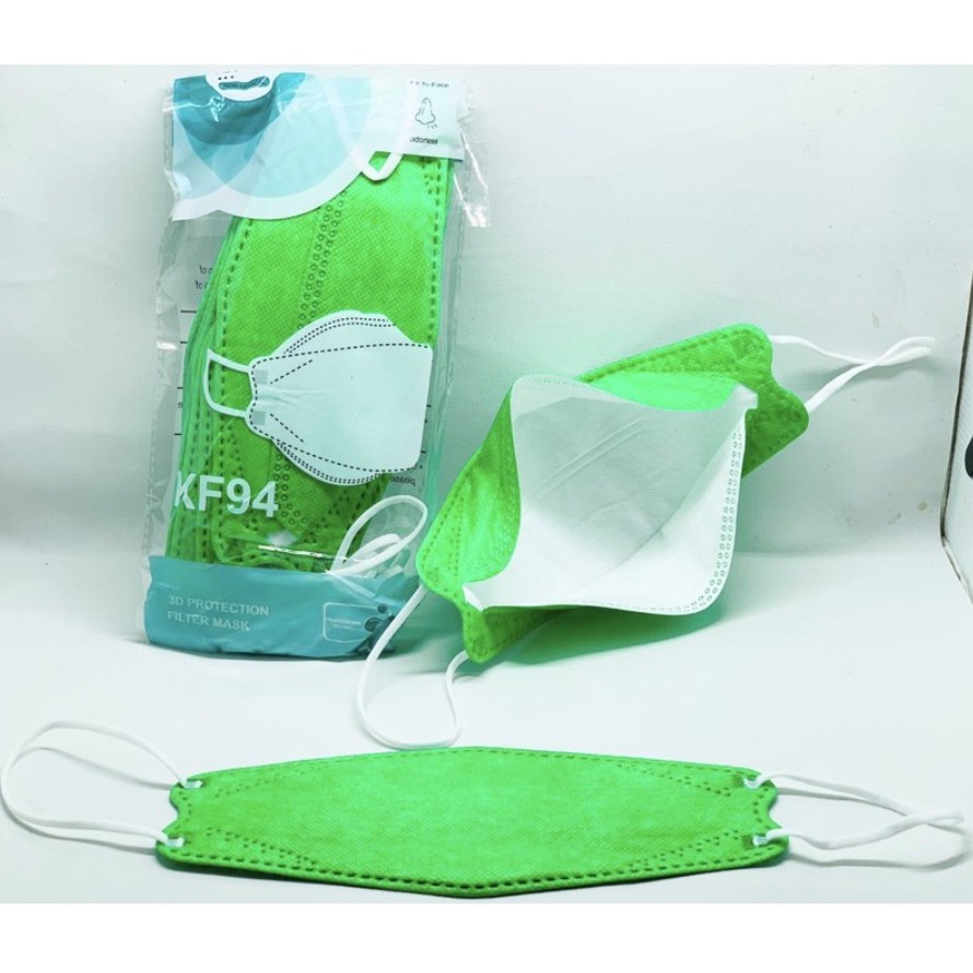 Masker KF94 Korea/Evo KW/Masker 4ply /Masker Kpop korea/ Masker evo convex ( 1 PACK ISI 10)