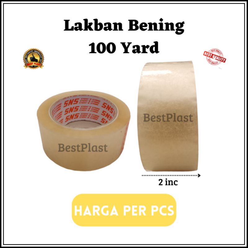 

Lakban 2in 100 yard/ isolasi lakban/isolasi 2in 100yard