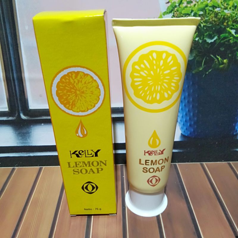 Kelly Pearl Cream Paket // Paket Cream Kelly 15grm+Kelly Lemon Soap 75grm