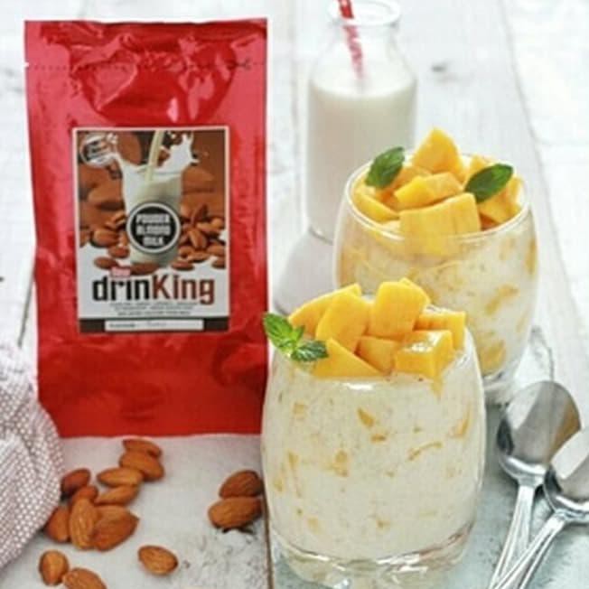 

0e5v susu almond bubuk new drinking (almond milk powder) - vanilla 2uha