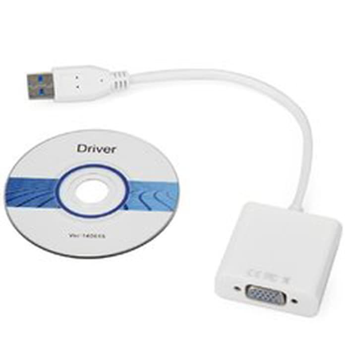 CONVERTER USB 3.0 TO VGA, CABLE USB 3.0 TO VGA ADAPTOR NYK DLL1