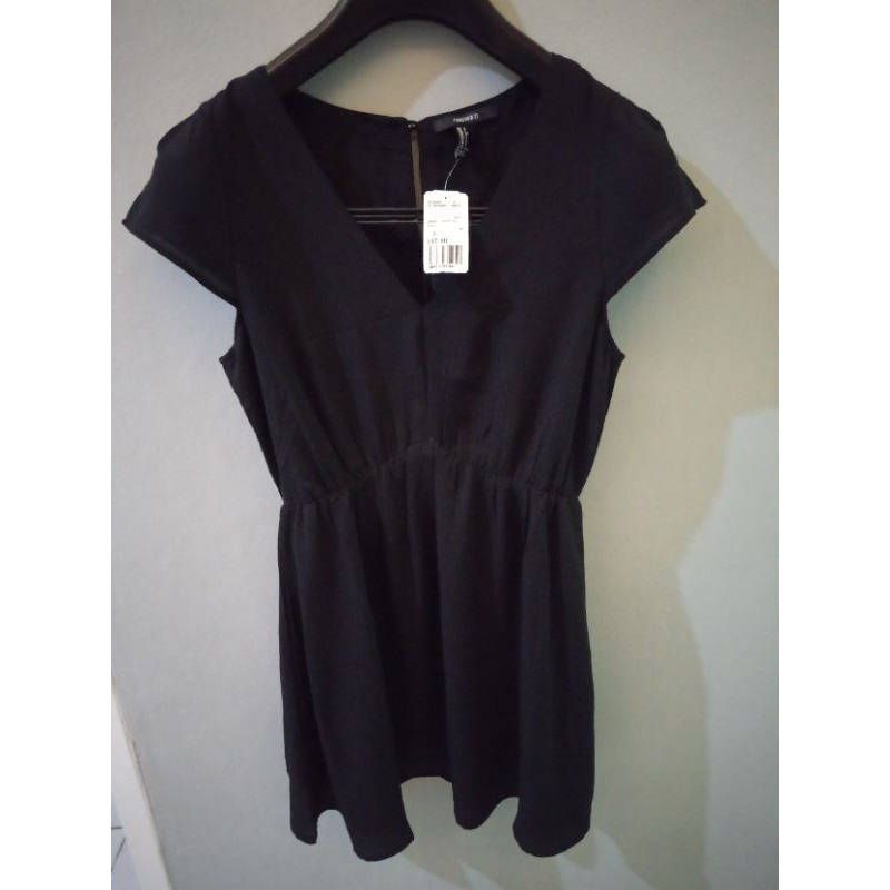 short dress forever 21 black