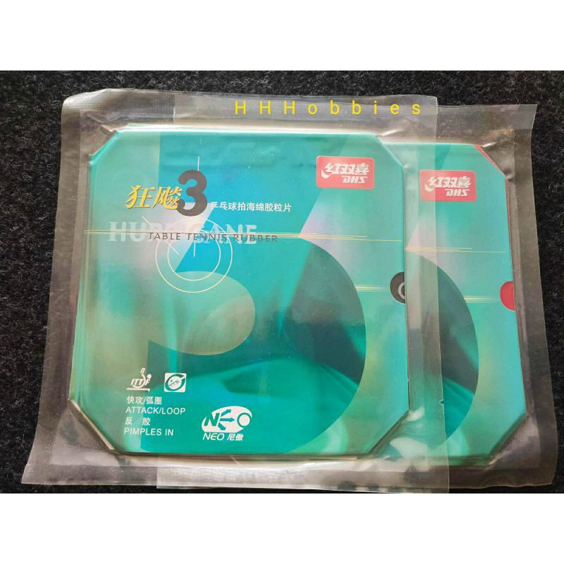 Karet Bet Pingpong DHS Hurricane 3 Neo