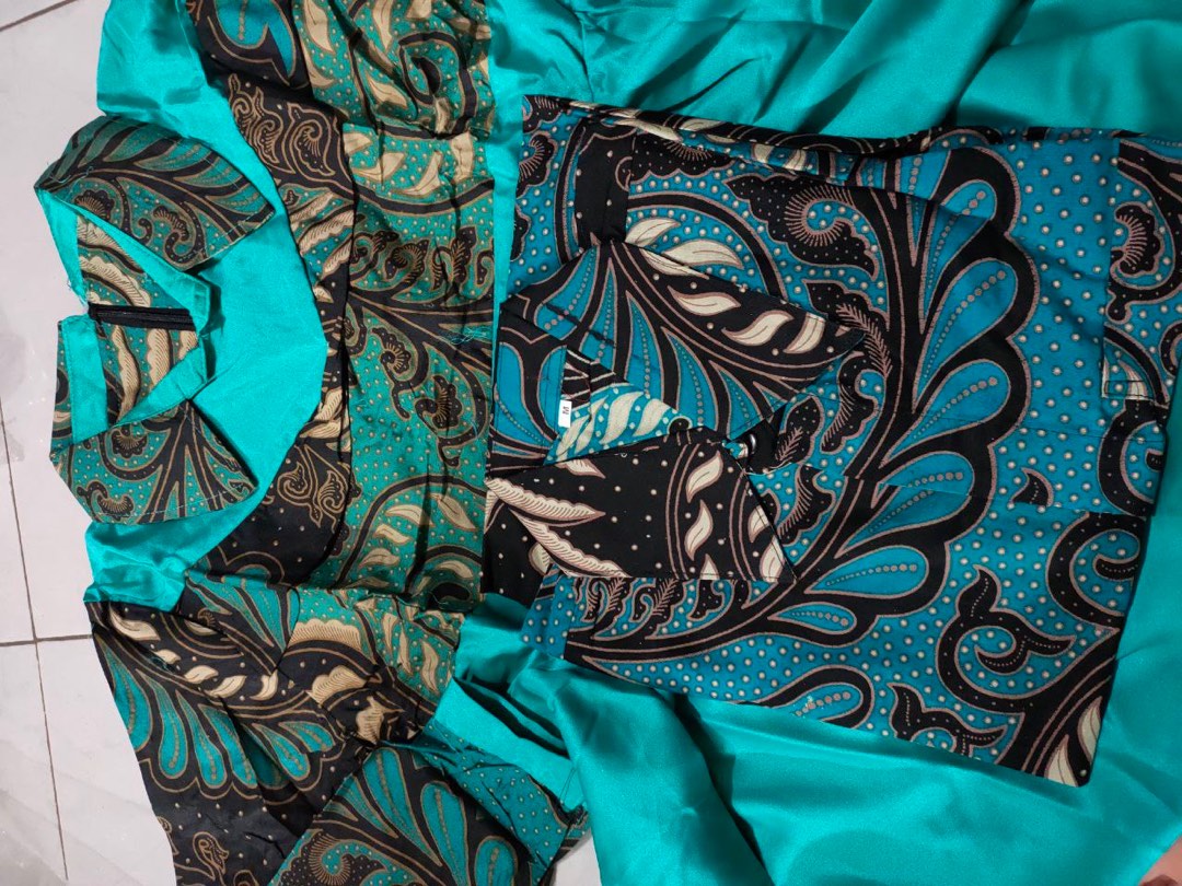 New Gamis Sarimbit / Kopel Gamis / Batik Cardi Murah / Baju Gamis Batik Pasangan/ Batik Sarimbit