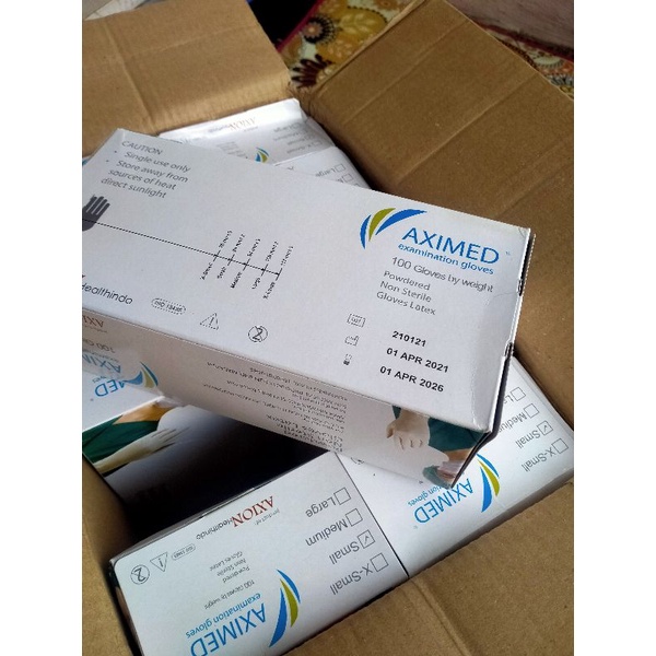 Handscoon AXIMED - sarung tangan latex