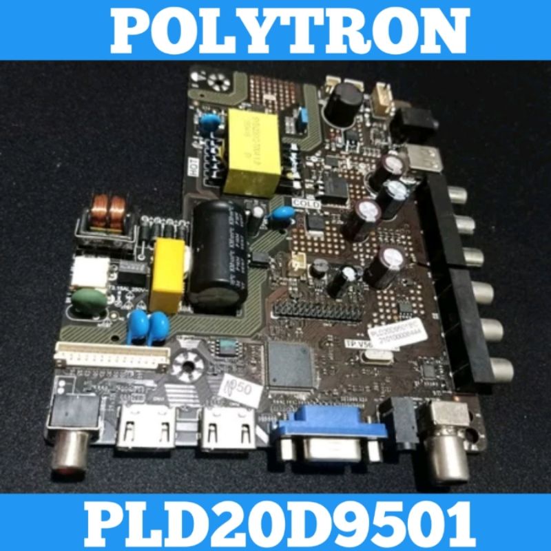 MB POLYTRON PLD20D9501 Mainboard POLYTRON PLD 20D9501 Mainboard TV POLYTRON 20D9501
