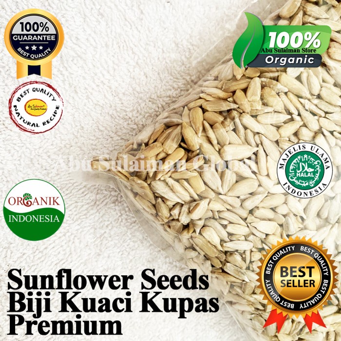 

Q121Sa Biji Bunga Matahari Kupas Organik 250Gr / Sunflower Seed / Kuaci Kupas D51qs44