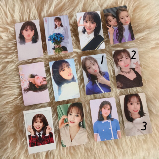 photocard iz*one / izone ahn yujin