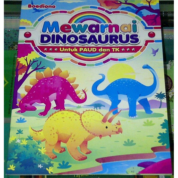 Buku Anak, buku belajar Mewarnai ukuran besar