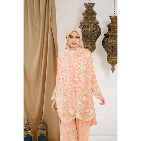 Set Outer Tunik Viscose Eileen - Batik Viscose (  setel atasan dan celana )