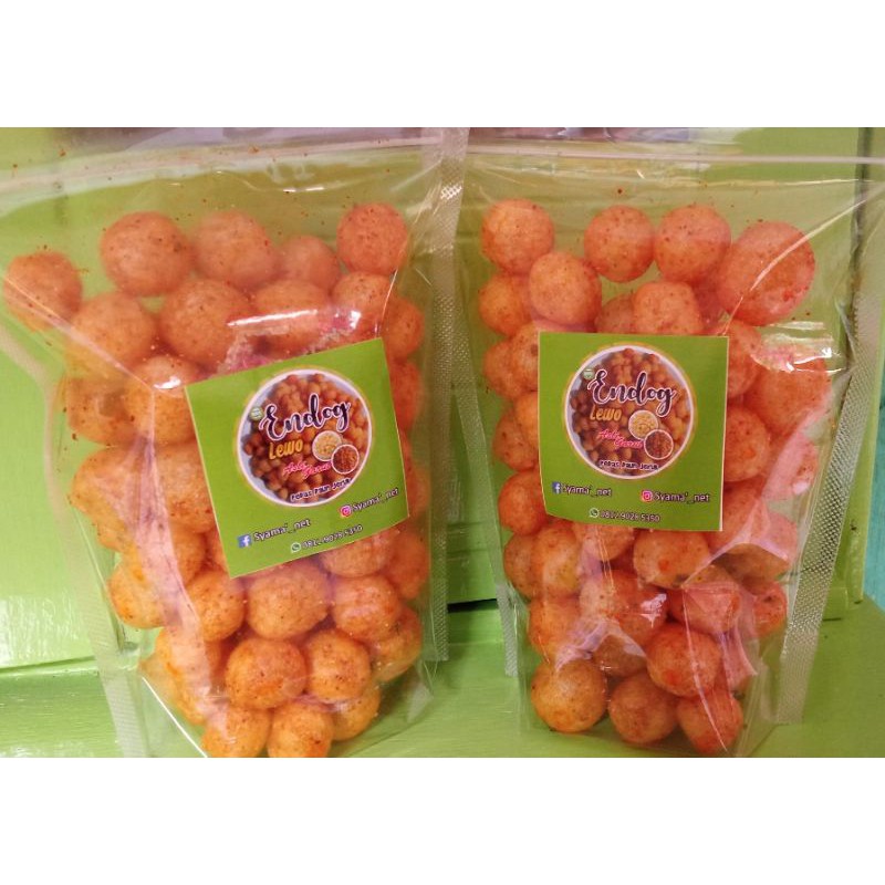 

Endog Lewo/Cemilan/Makanan Ringan/Keripik/Pedas Daun Jeruk Asli Garut Renyah Murah