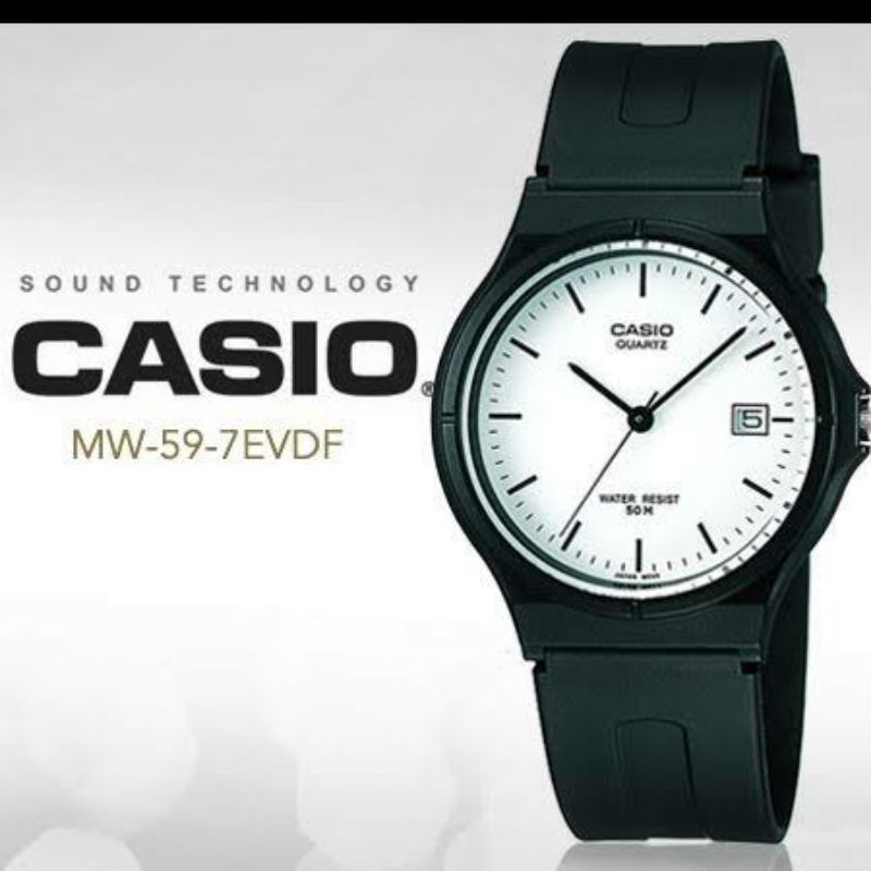 JAM TANGAN WANITA ORIGINAL 100% MADE IN JEPANG  CASIO SERI MW-59-7E