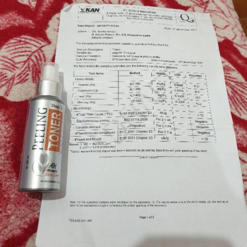 Toner lanjutan Ah Miracle Skincare|| Toner nomor 2