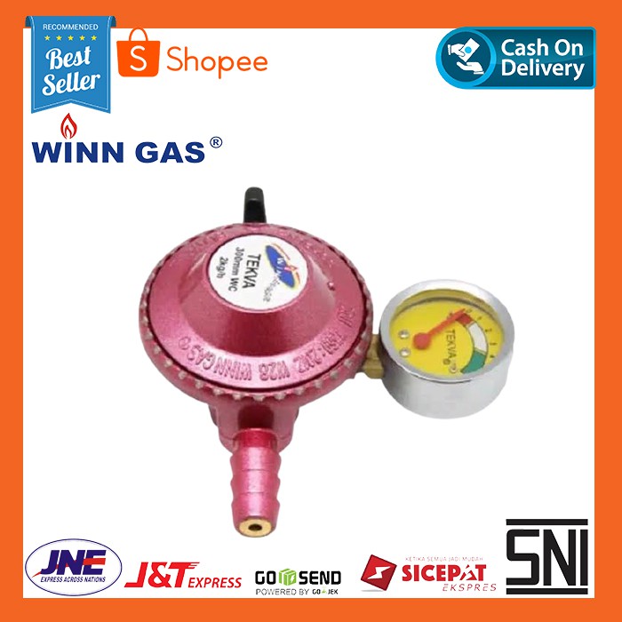 REGULATOR WINN GAS TEKVA W28 METER