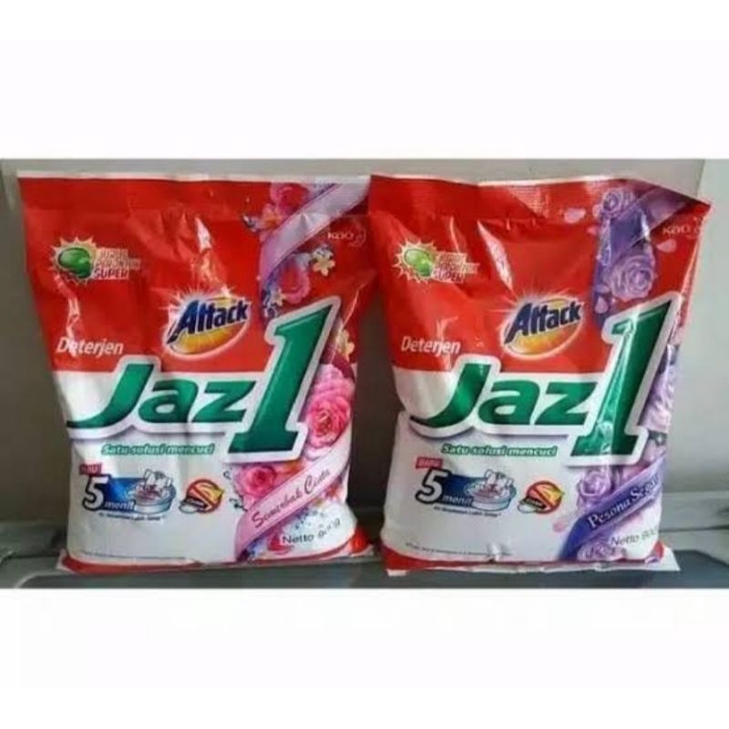 Detergen ATTACK Jazz One 200 gram Eceran 5000 Deterjen Bubuk - Beli Banyak = Makin Murah