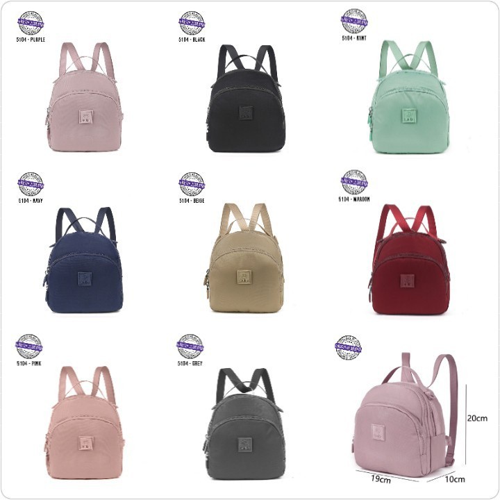 SALE GUDIKA Bag 5104 Original - Tas Ransel Mini Gudika Anti Air Bisa Selempang Fashionable Import - ransel - backpack - rangsel - punggung - leptop - laptop - sekolah - kuliah - kerja - pria - wanita - tas gudika bag - kekinian - tas cewek - tas murah