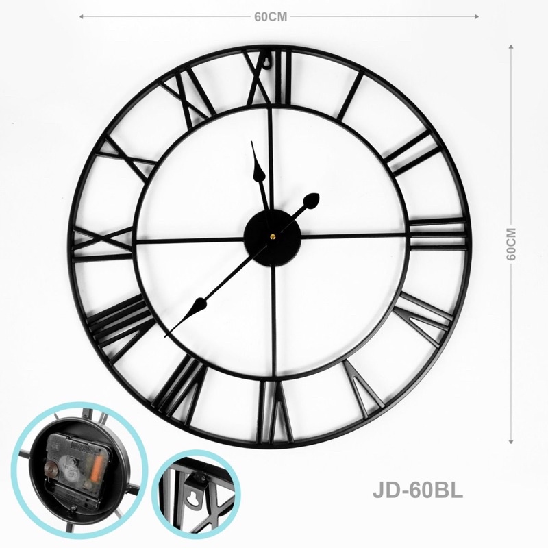 JAM INDUSTRIAL JUMBO / JAM DINDING SHABBY / JAM VINTAGE JUMBO