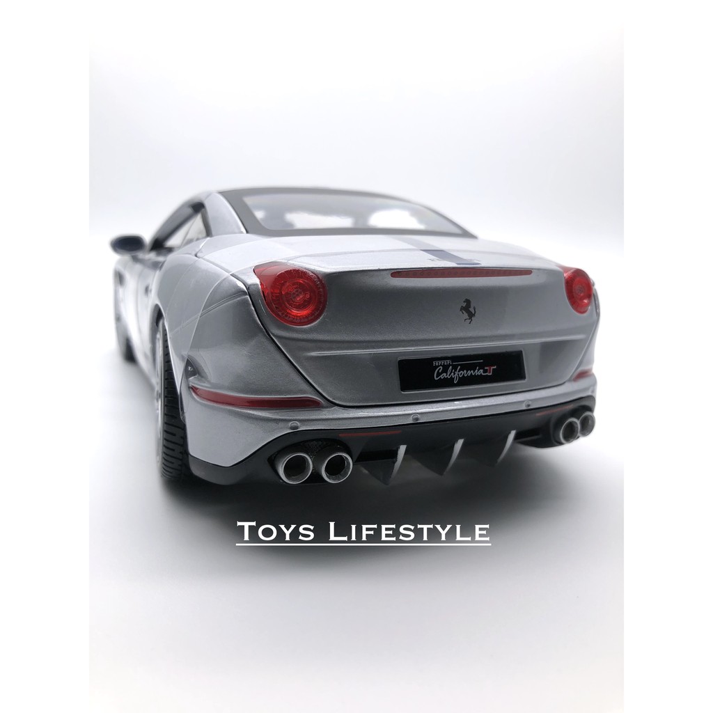 Bburago Diecast - Ferrari California T (Closed Top) Skala 1:18