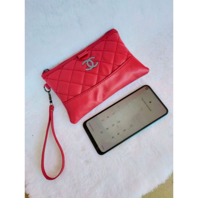 dompet tangan wanita tempat hp dan Uang hanging wallet handbag pouch kosmetik makeup