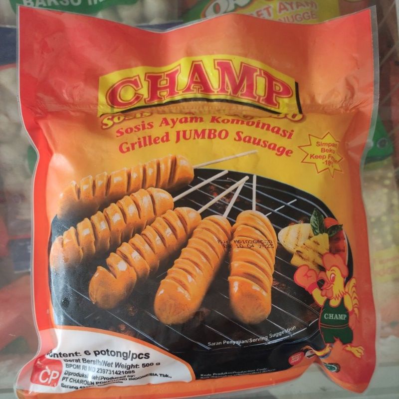 Jual CHAMP Sosis Bakar Jumbo | Shopee Indonesia