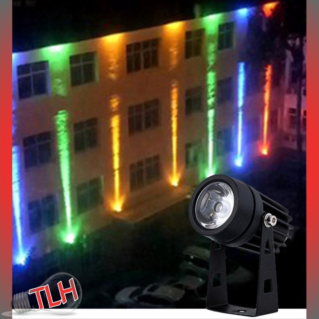 HARGA LAMPU SOROT LED TAMAN KECIL 3 WATT LAMPU SPOTLIGHT PLAFON OUTDOOR DINDING CAFE WATERPROOF - RG