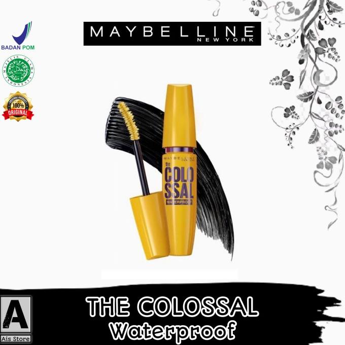Maybelline - Colossal Waterproof Mascara | Mascara Maybelline Original