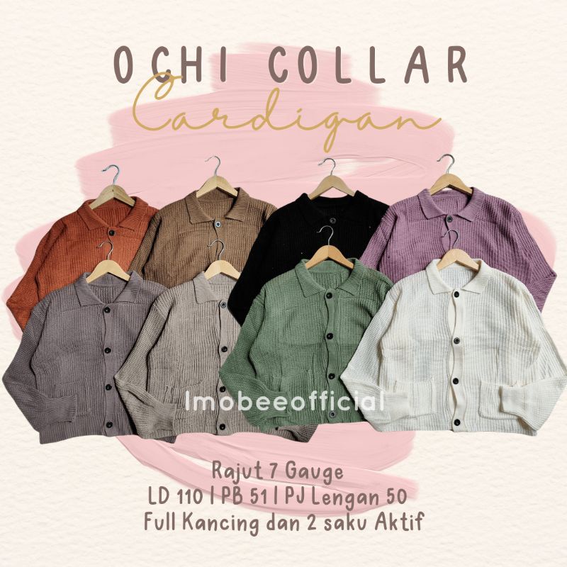 OCHI COLLAR CARDI // CARDIGAN KERAH 7 GAUGE